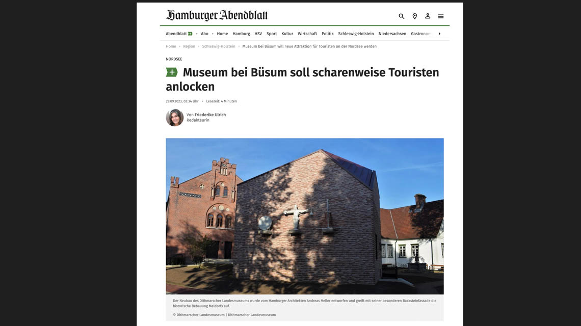 Un museo cerca de Büsum atraerá turistas en masa